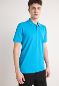 Рубашка поло PALLAS BOSS, бирюзовый