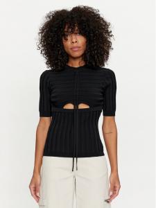 Облегающий свитер Silvian Heach, черный