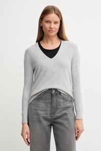 Шерстяной свитер United Colors Of Benetton, серый