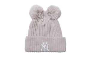 New Era Акриловая унисекс шапка бежевая, Ecru