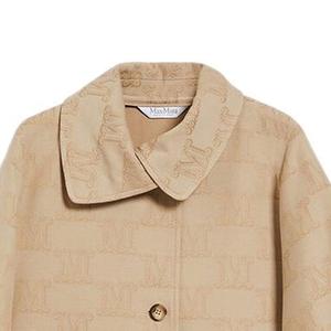 SS23 Плащ Женский Бежево-Желтый MaxMara