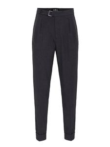 Обычные брюки в складку спереди Dandalo, антрацит