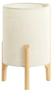 Настольная лампа Light & Living LITTO, коричневый - массив дерева - 22 x 33 x 22 см