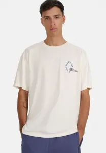 Футболка с принтом 4F, Offwhite