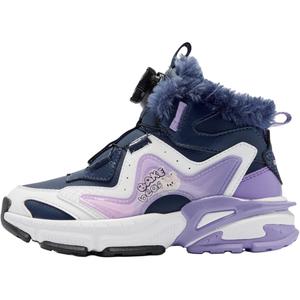 Детская повседневная обувь для дошкольников QIAODAN, синий/фиолетовый