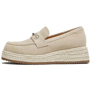 TATA Лоферы женские бежево-абрикосового и хаки цвета