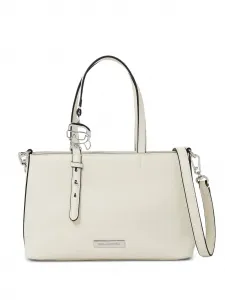 Маленькая сумка-тоут с логотипом Karl Lagerfeld, бежевый