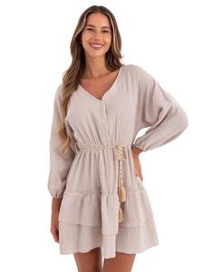 Платье Madnezz House A5079.27, бежевый