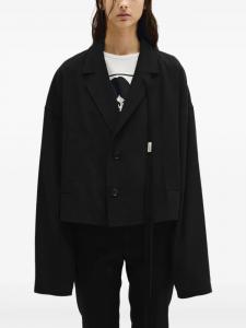 Ann Demeulemeester укороченная куртка Ceres, черный