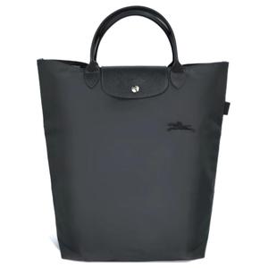 LONGCHAMP Сумка Le Pliage Canvas средняя женская графитово-серая