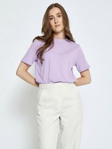 Футболка пастельно-сиреневого цвета minus