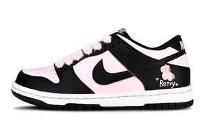 Nike Dunk Dark Chocolate Berry Slip Resistant Cushioning низкие скейтборд-кроссовки Cream Pink для подростков