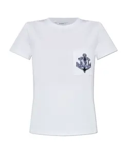 Футболка с карманом Max Mara, белый