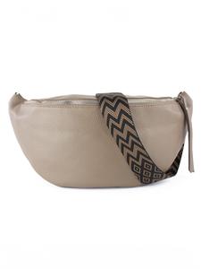 Поясная сумка lePelou PELLEGRINA, серо-коричневый