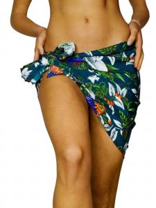 King Kameha Пляжное полотенце 'Cherryparrot' в цвете Petrol