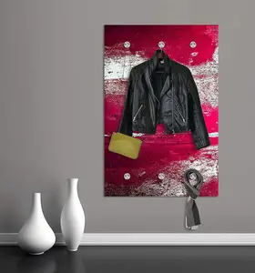 Вешалка для королевы "Алаула" Queence 100х120х3 см, красный