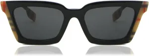 Солнцезащитные очки BURBERRY BRIAR BE 4392U Black Vintage/Dark Grey 52/19/140 для женщин, Black Pattern Vintage Check