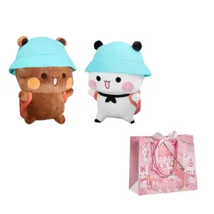 Плюшевая игрушка AIQINGCAOZHILIANWANJU Cute One Two Bubu Dolls, высота 20/35 см AIQINGCAOZHILIAN(WANJU)