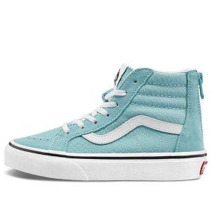 Кроссовки sk8-hi high-top sneakers k blue/white Vans, синий