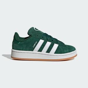 Кроссовки Adidas Campus 00s Elastic Lace Shoes Kids, цвет Dark Green/Cloud White/Gum