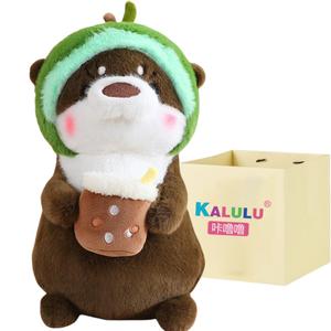 Мягкая игрушка в виде милой выдры, длина 30/40 см Click