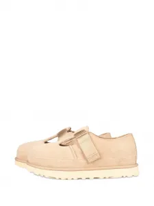 Балетки Goldenstar из замши UGG, бежевый