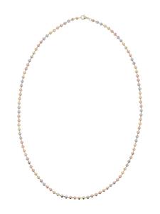 Faina Женская цепочка-колье из золота, розового серебра