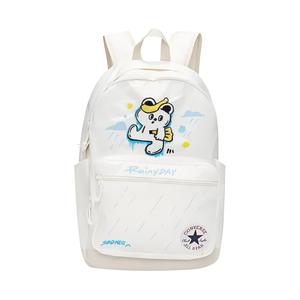 Converse Полиэстеровый рюкзак обычный унисекс белый, Rainy Day Wander