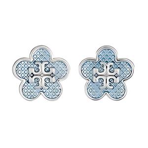 Kira Flower эмалевые серьги-гвоздики TORY BURCH