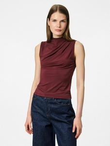 Топ PCMADISON Pieces, темно-красный