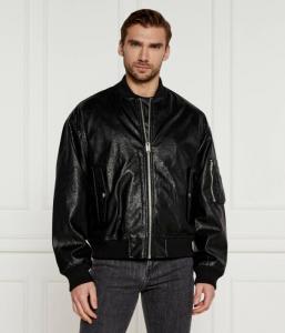 Куртка мужская Karl Lagerfeld Jeans из искусственной кожи, черный