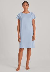 Женская рубашка для сна с коротким рукавом и круглым вырезом Dsw Cooling CALIDA, цвет Harmony Blue