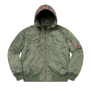 Куртка Supreme Hooded MA-1, Olive