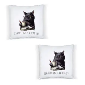 Декоративная поудшка Hey!Print, белый