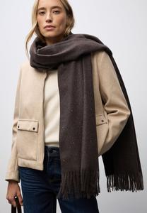 Шарф Street One SOFTER MIT DEKOSTEINEN, Braun/Brown