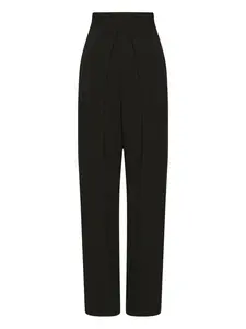 Брюки строгого кроя со складками Wolford, черный