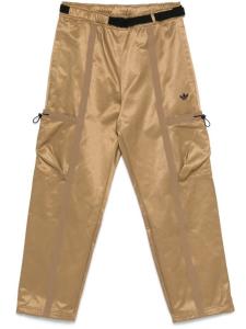 Брюки карго adidas Originals, коричневый