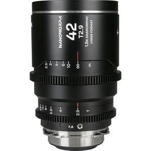 Анаморфотный объектив Venus Optics Laowa Nanomorph 42 мм T2.9 LF (ARRI PL и Canon EF, серебристый блик)