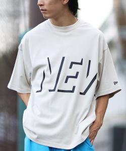 Футболка с коротким рукавом, влагоотводящая, быстросохнущая NEW ERA, бежевый