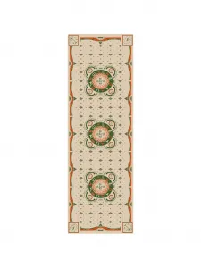 Шарф с принтом зодиака Fortela, бежевый