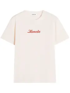 Футболка с вышивкой Lanvin, розовый