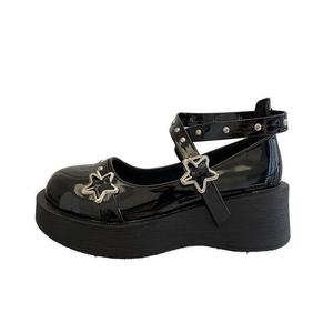 TAFN Туфли Platform Mary Jane Shoes Women's Black