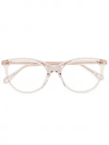 Очки в круглой оправе Chloé Eyewear, нейтральный