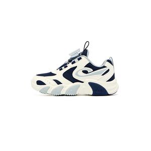 Детская повседневная обувь для дошкольников QIAODAN, синий/белый/слоновая кость