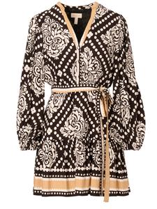 Adrianna Papell Летнее платье в черном цвете