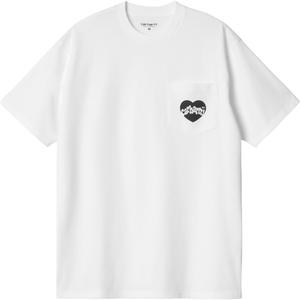 Футболка amour pocket Carhartt WIP, белый