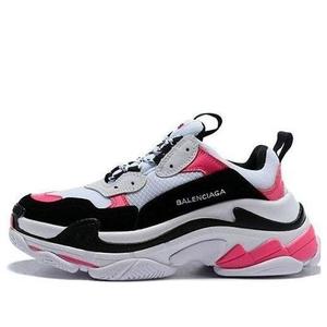 Кроссовки triple s trainer 'pink' Balenciaga, черный