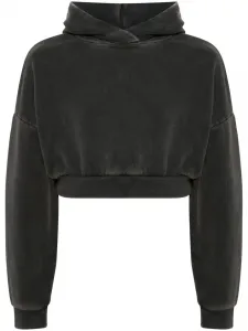 Укороченное худи Heavy ENTIRE STUDIOS, серый