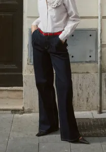 Кумойя бобби широко широкая нога Culture, Rinse Wash