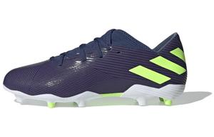 Бутсы Nemeziz Messi 19.3 Firm Ground «Tech Indigo/Signal Green» Adidas